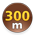 300m